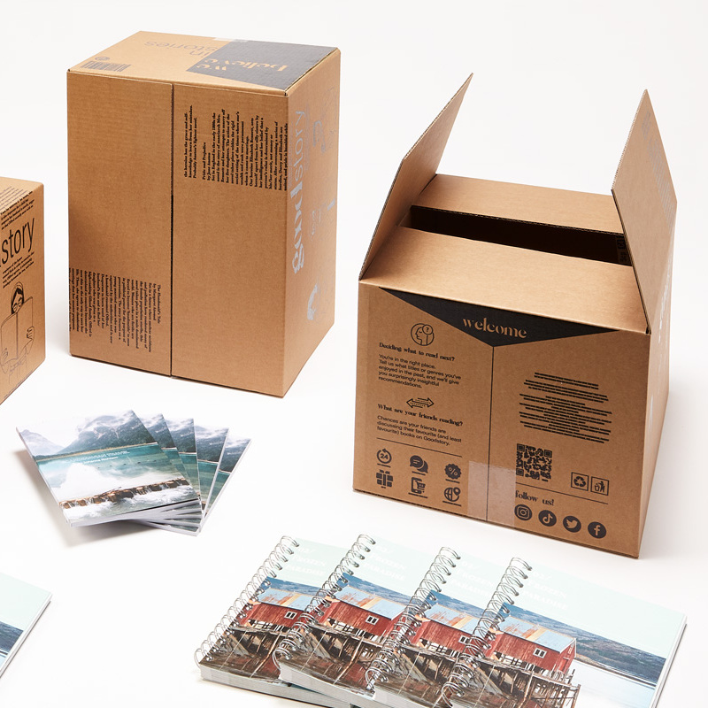 Printed Shippers-White