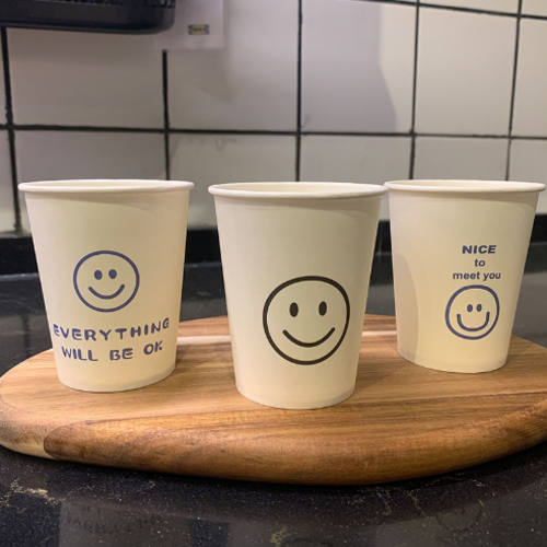 100% recyclable cups