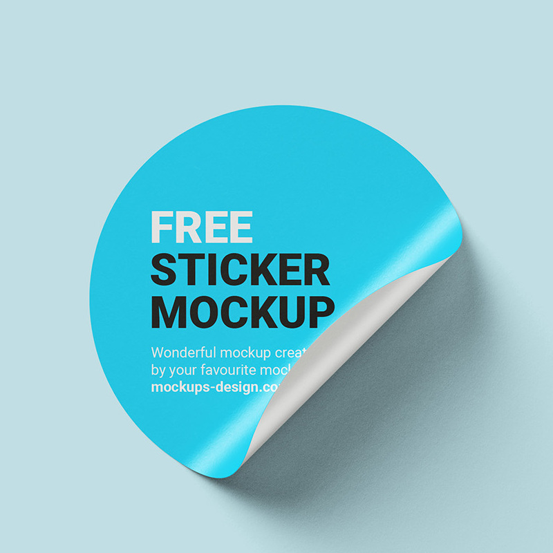 printed round stickers manufacturers